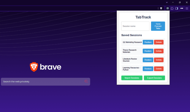 TabTracker Extension